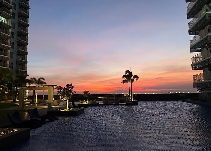 60 Sqm Oceanview 1 Bedroom 2 Pools & Gym Near Moa * Manila